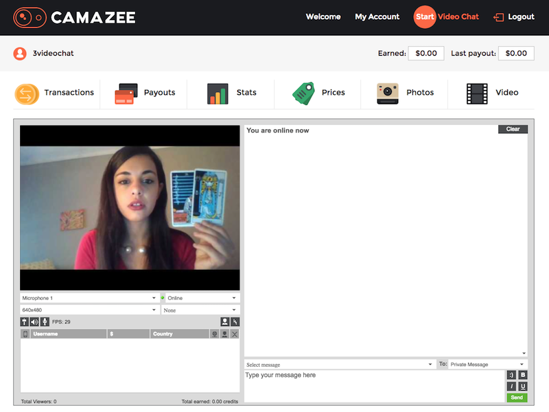 Camazee screenshot